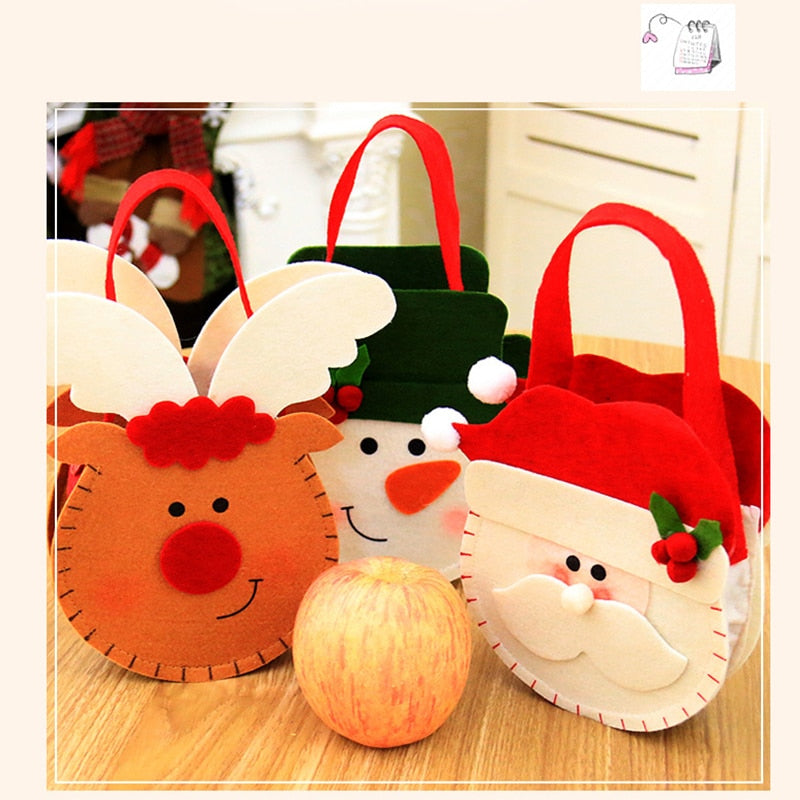 ELITE CASA Christmas Candy Holder Bag