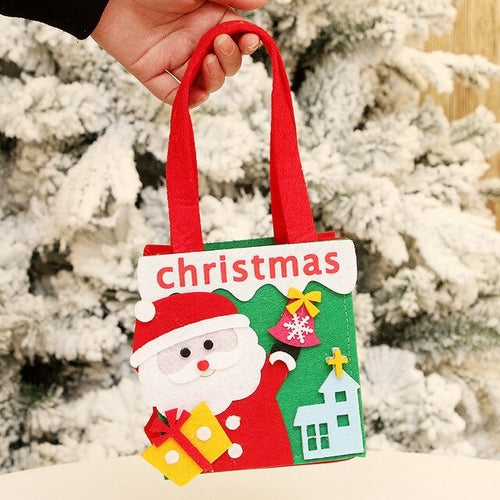 ELITE CASA Kids Christmas Candy Gift Handbag