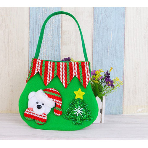ELITE CASA Kids Christmas Candy Gift Handbag