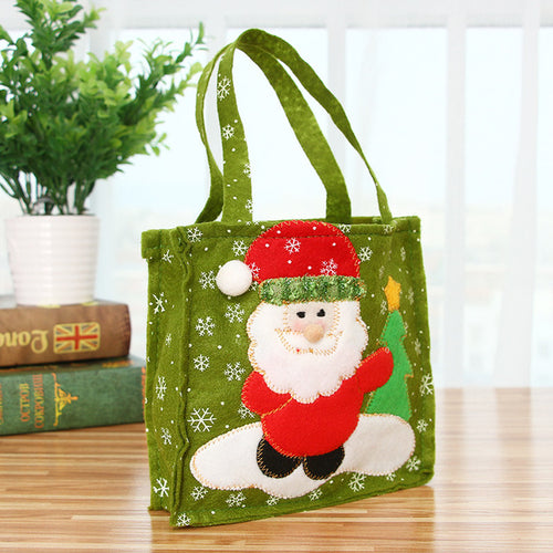 ELITE CASA Reusable Christmas Gift Bags