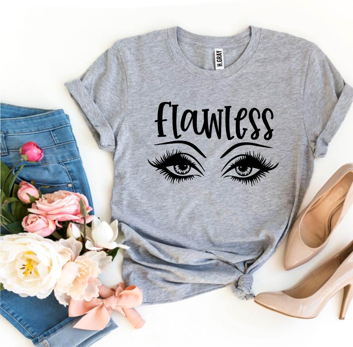 ELITE CASA Flawless Inspirational T-Shirt Image