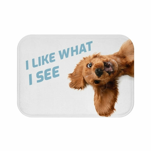 ELITE CASA Funny Dog Bath Mat