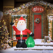 ELITE CASA6ft-gift-santa-claus-4-led-lights-