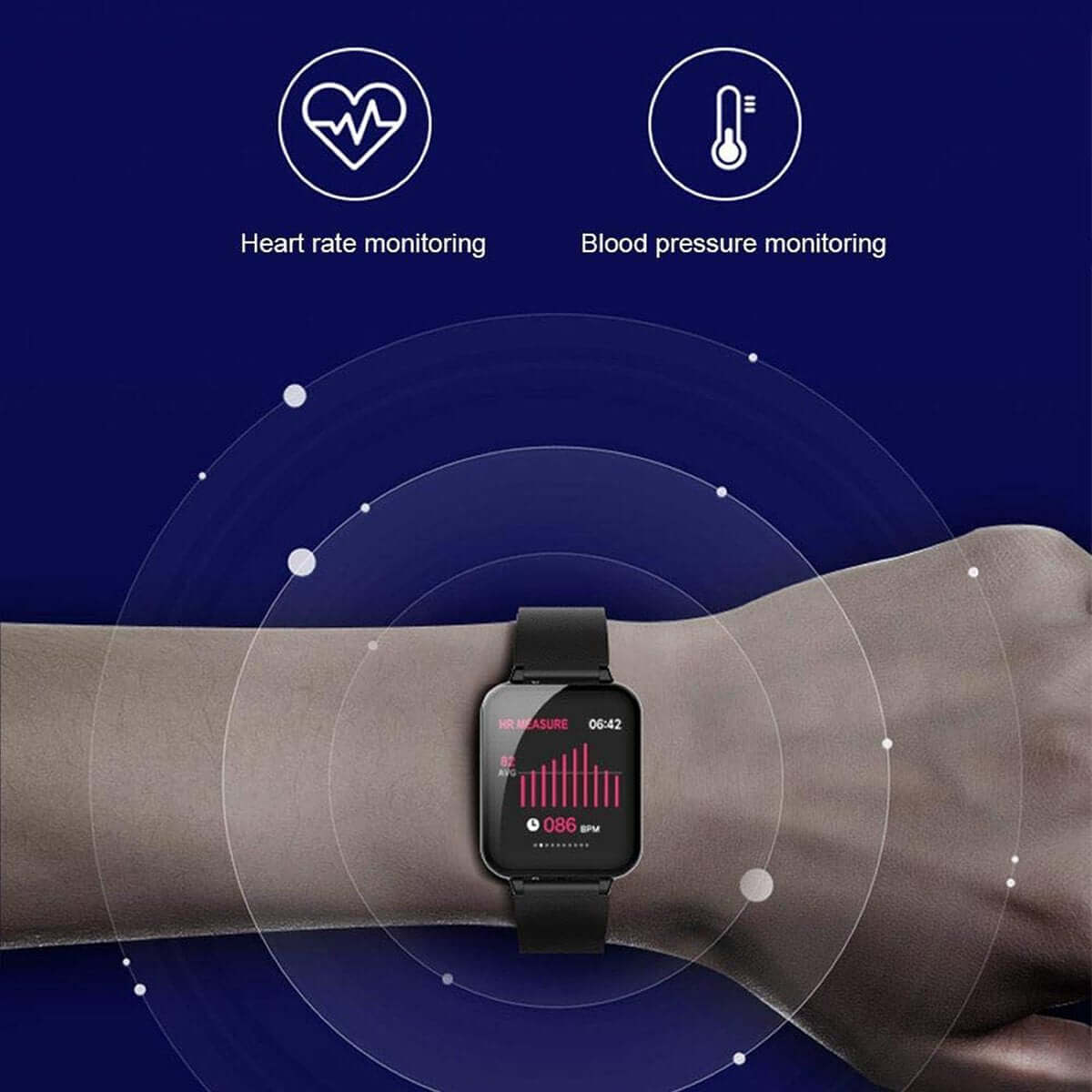 ELITE CASA Smart Fit Total Wellness Watch