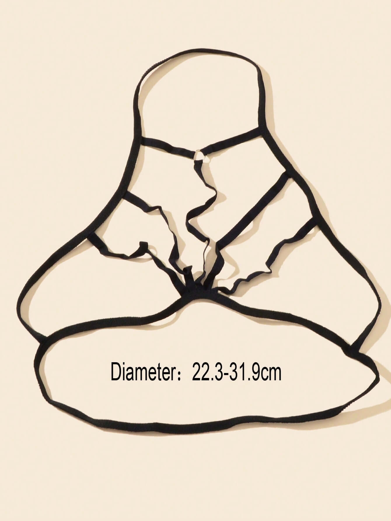 ELITE CASA Women's Black Patent Leather Catsuit