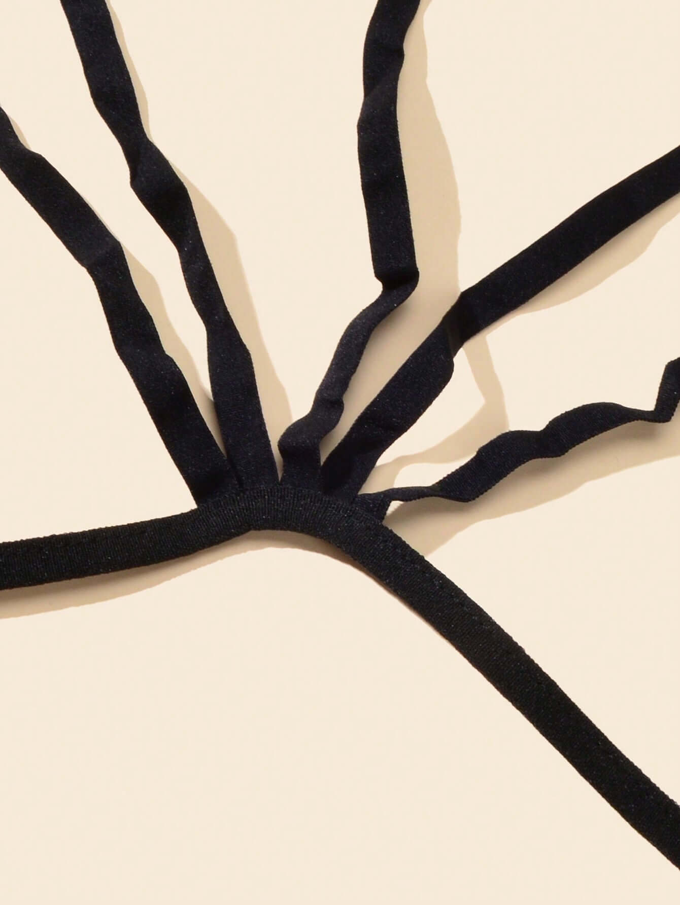 ELITE CASA Women's Black Patent Leather Catsuit