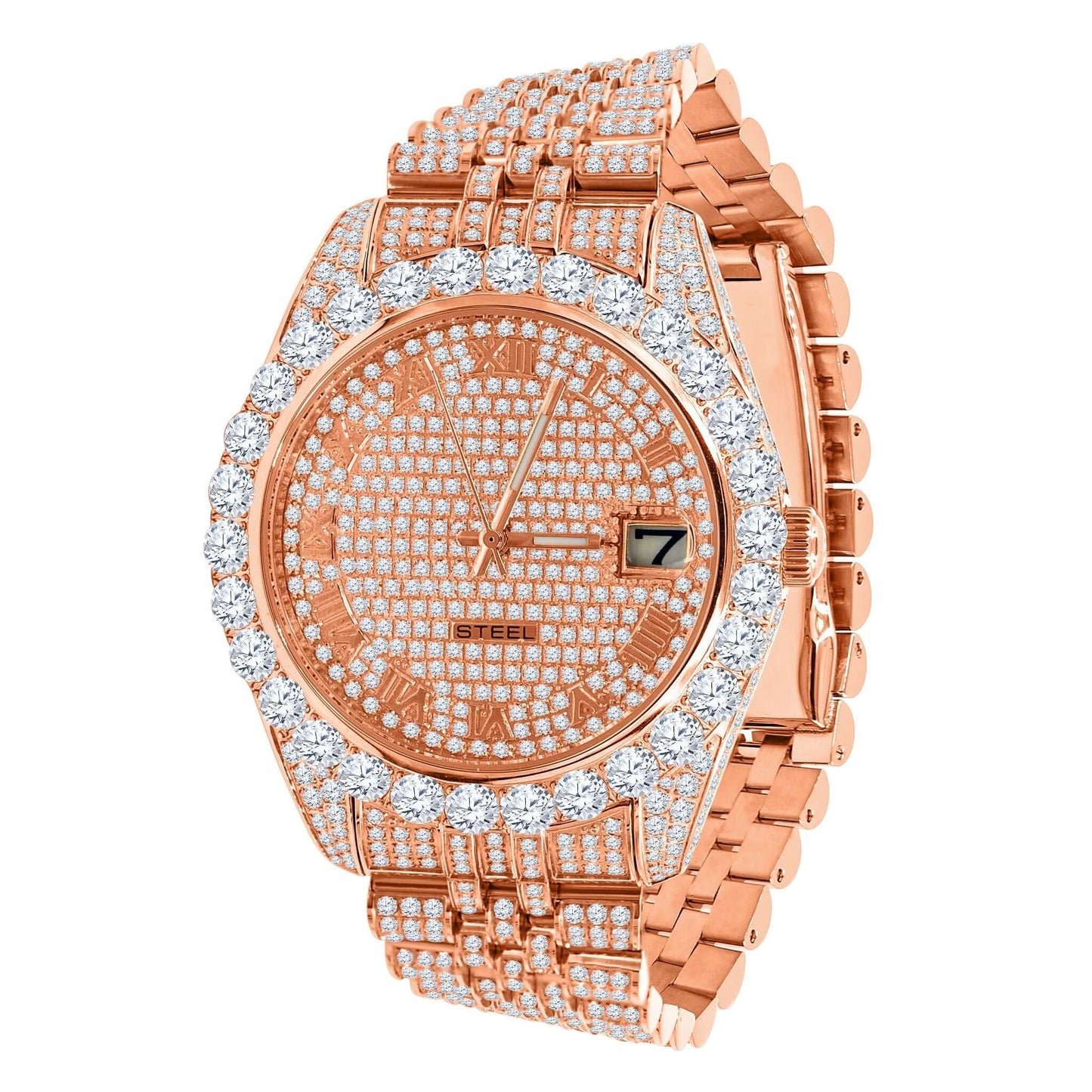 ELITE CASA Meteorite Steel Watch 530545