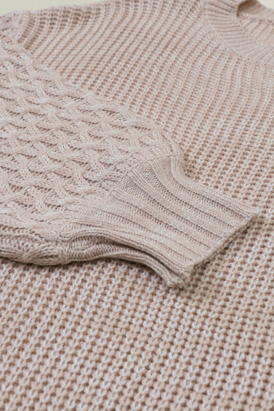 Scarlett Sleeve Drop Shoulder Sweater