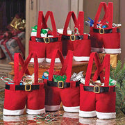 ELITE CASA Santa Pants Candy Gift Bag