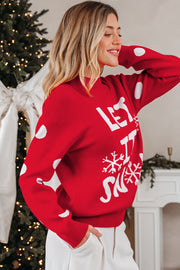 ELITE CASA LET IT SNOW Sweater