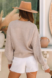 Scarlett Sleeve Drop Shoulder Sweater