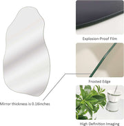 ELITE CASA Irregular Asymmetrical Wall Mirror