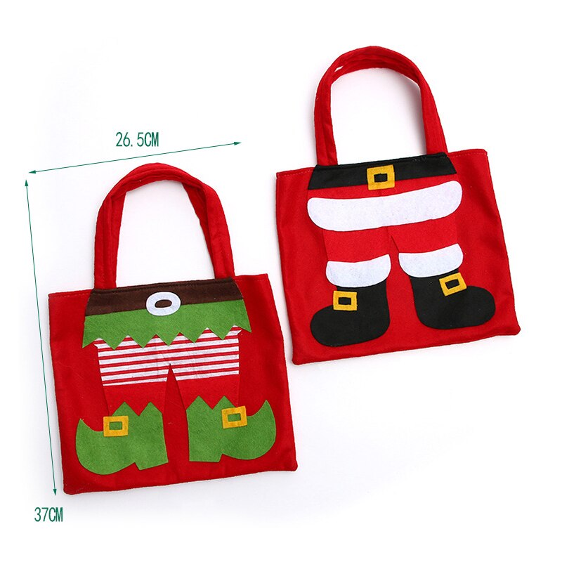 ELITE CASA Kids Christmas Candy Gift Handbag