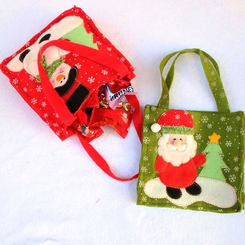 ELITE CASA Reusable Christmas Gift Bags