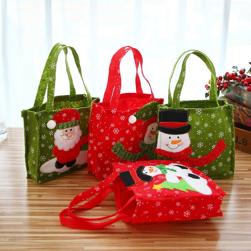 ELITE CASA Reusable Christmas Gift Bags
