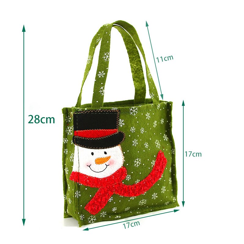 ELITE CASA Reusable Christmas Gift Bags