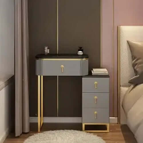 ELITE CASA Makeup Dressing Table Set