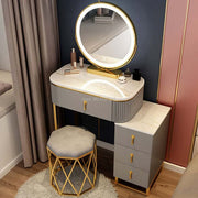 ELITE CASA Makeup Dressing Table Set