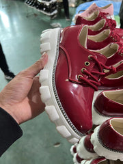 ELITE CASA Platform Thick Heel Oxford Shoes