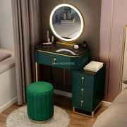 ELITE CASA Makeup Dressing Table Set