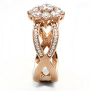 ELITE CASA TS586 Rose Gold Sterling Silver Ring