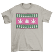ELITE CASA Weed Bong Ugly Sweater Tee