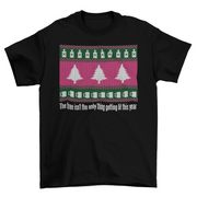 ELITE CASA Christmas Ugly Sweater Tee