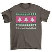 ELITE CASA Christmas Ugly Sweater Tee