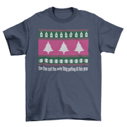 ELITE CASA Christmas Ugly Sweater Tee