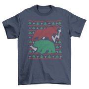 ELITE CASA Stock Market Animals Ugly Tee