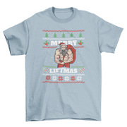 ELITE CASA Muscular Santa Claus Ugly Tee