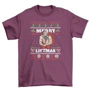ELITE CASA Muscular Santa Claus Ugly Tee