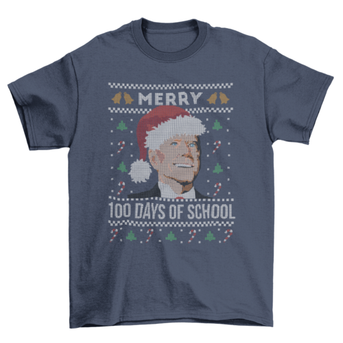 ELITE CASA Christmas Biden Ugly Sweater Tee