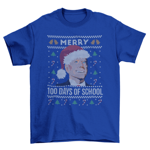 ELITE CASA Christmas Biden Ugly Sweater Tee