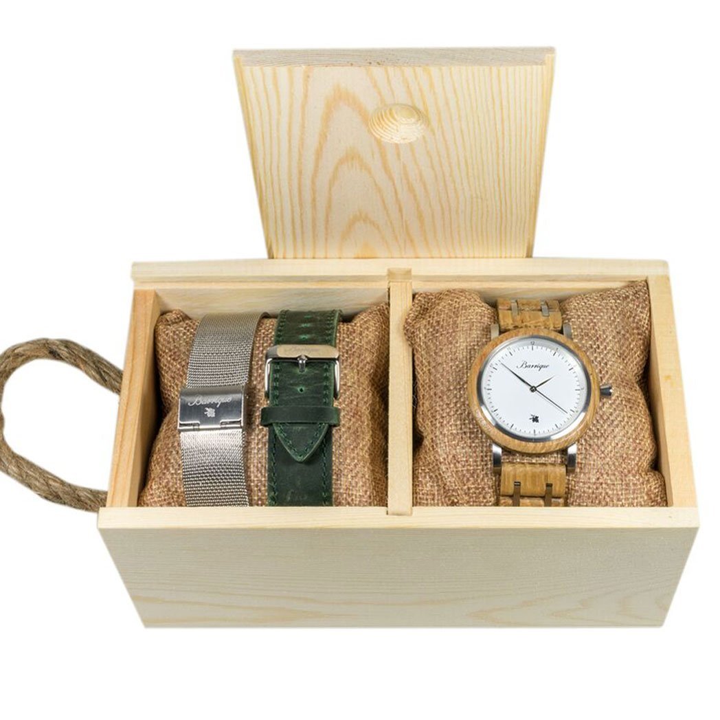 ELITE CASA Waidzeit Grapevine Wooden Watch