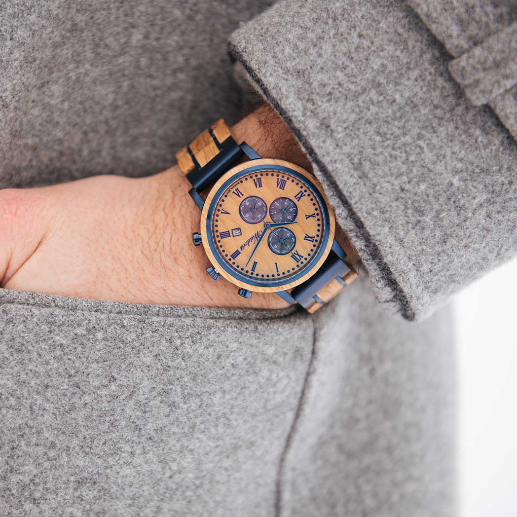 ELITE CASA Waidzeit Chronograph Rum Barrel Watch