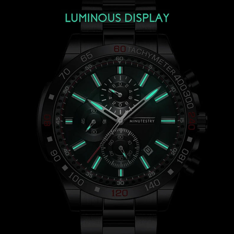 Personalized Mens Watch, Boyfriend Gift, Anniversary Gift