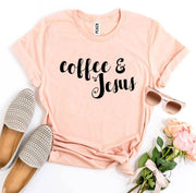 ELITE CASA Coffee And Jesus T-shirt Image