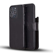 ELITE CASA iPhone 13 Leather Detachable Wallet Case
