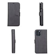 ELITE CASA iPhone 13 Leather Detachable Wallet Case