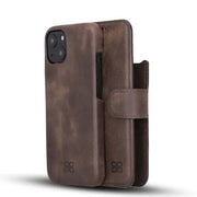 ELITE CASA iPhone 13 Leather Detachable Wallet Case