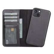 ELITE CASA iPhone 13 Leather Detachable Wallet Case