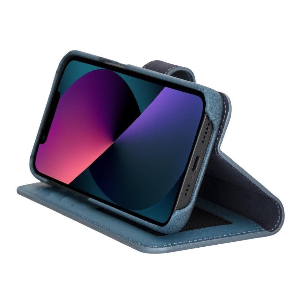 ELITE CASA iPhone 13 Leather Detachable Wallet Case