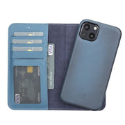 ELITE CASA iPhone 13 Leather Detachable Wallet Case