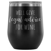 ELITE CASA Lawyer Tumbler Legal Advice for Wine