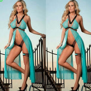 ELITE CASA Exotic Queen 3-Piece Lingerie Set