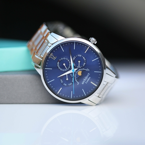 Men's Architect Apollo Blue - Handwriting Engraving - Image 3