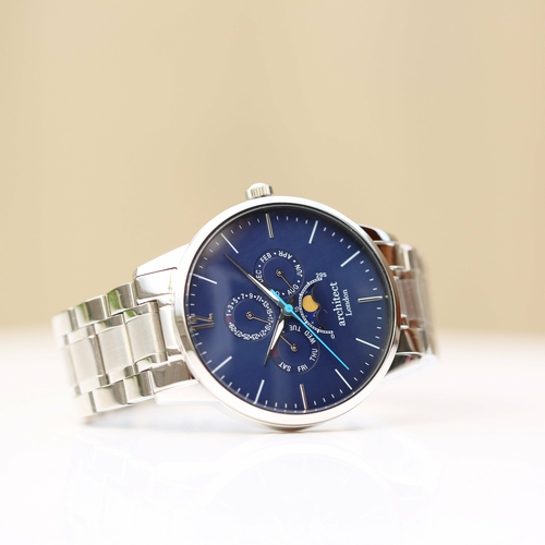 Men's Architect Apollo Blue - Handwriting Engraving - Image 6