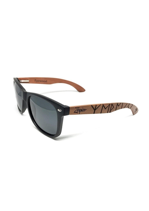 Eyewood | Engraved wooden sunglasses - Viking Runes - (Men) - Image 3