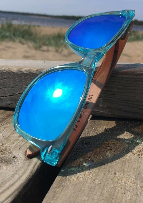 Eyewood Wayfarer - Sapphire (Unisex) - Image 5
